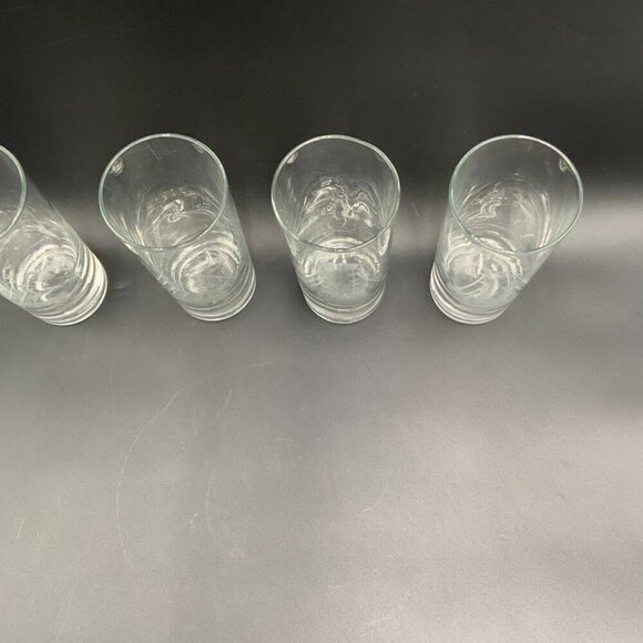 Set of 4 Badash Crystal Poland Hand-Cut Tall Ship Seagulls Collins Glasses - Picture 5 of 9